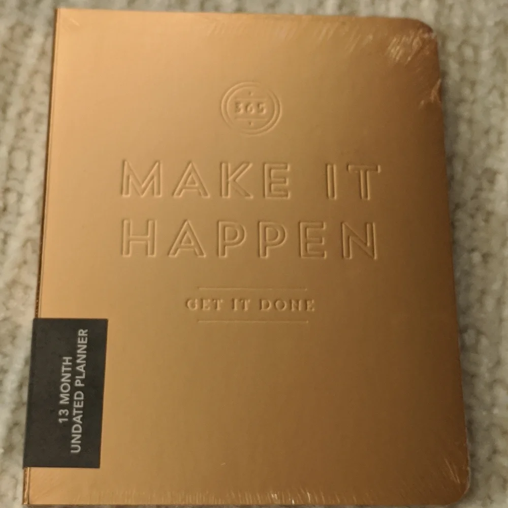NEW! **1 LEFT** Undated Planner